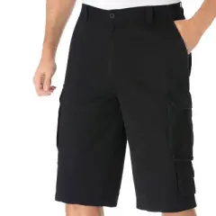 KingSize Men's Big & Tall 14" Side Elastic Cargo Shorts