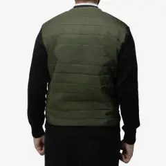 X RAY Men's Lightly Padded Hybrid Sweater Jacket