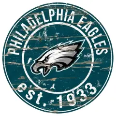 NFL Philadelphia Eagles Established 12" Circular Sign