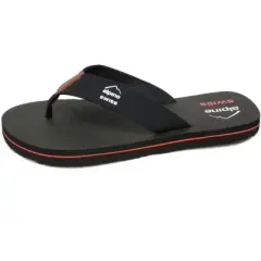 Alpine Swiss Mens Flip Flops Beach Sandals Lightweight EVA Sole Comfort Thongs