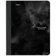Five Star Active Comp Book Black 80ct