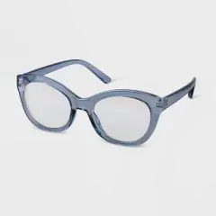 Women's Plastic Cateye Blue Light Filtering Reading Glasses - A New Day&trade;