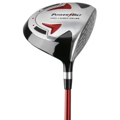 PowerBilt Red Junior Golf Set Driver Hybrid Iron Wedge Putter Bag