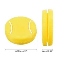 Unique Bargains Silicone Shock Absorber Tennis Racket Vibration Dampener 8 Pcs
