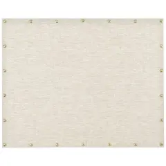 Sugar Paper Essentials 16"x20" Fabric Pin Board: Wall Mount Bulletin Board, Flax Beige, Corrugated Fiberboard