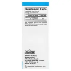 Natural Factors Vitamin D3 Drops, Unflavored, 25 mcg (1,000 IU), 0.5 fl oz (15 ml)