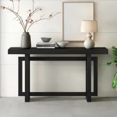 59.1" Modern Industrial Style Console Table - ModernLuxe