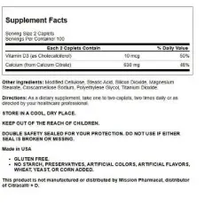 Nature's Blend Calcium Citrate with Vitamin D3 200 Caplet