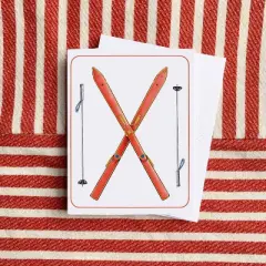 Ski Weekender Society Greeting Card Pack Set (8 ct.) by Ramus & Co