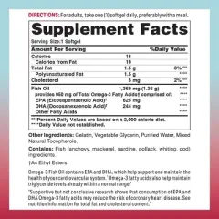 Vitamin World - Triple Strength Omega-3 Fish Oil 1360 mg - 60ct