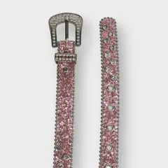 A Little Obsessed Girl's Western Rhinestone Belt &ndash; Size 6-12 (Waist Size 18"-22") for Youth