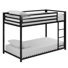 Twin Max Metal Bunk Bed - Room & Joy