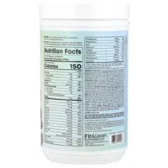 Fit & Lean Meal Shake, Complete Fitness Nutrition, Cookies & Cream, 1 lb (450 g)