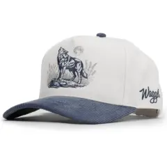 Waggle Adult Cotton Baseball Hat - Alpha Corduroy Brim