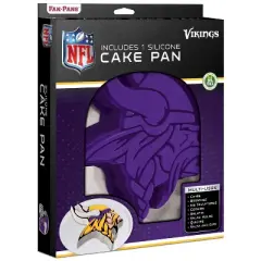 MasterPieces FanPans NFL Minnesota Vikings Team Logo Silicone Cake Pan