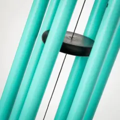 Woodstock Chimes Bells of Paradise Wind Chime Cyan 32"
