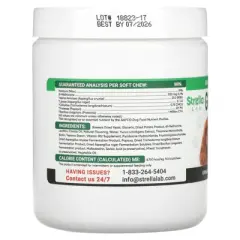 StrellaLab Green Lawn Chews For Dogs, 120 Soft Chews, 8.46 oz (240 g)