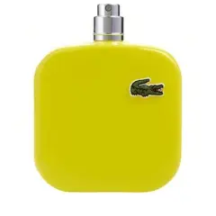 Lacoste Eau De Lacoste L.12.12 Jaune By Lacoste Men Grapefruit, Pink Pepper, Tonic Water, Red Apple, Coriander  Optimistic Edt Spray 3.3 Oz *Tester