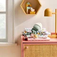 Handheld Plush Rattle Baby Toy - Cupcake - Cloud Island&trade;