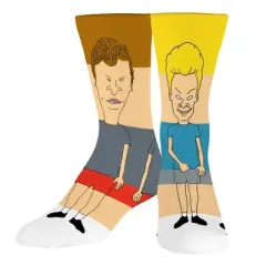 Odd Sox, Beavis and Butthead Socks, Fun Novelty Gifts for Men