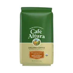 Cafe Altura 100% Organic Whole Bean Coffee Regular - 5 lbs/1 Bag