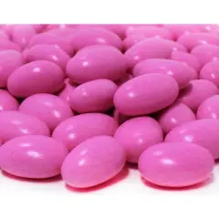 Pink Jordan Almonds by It's Delish, &ndash; 3.5 lbs Jumbo Container
