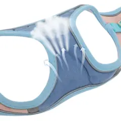 Unique Bargains Adjustable Cat Harness with 4.92ft Lead for Cats with Reflective Strip