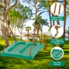 One Of A Kind Standing Up Swing Accessory with Adjustable Ropes, Fully Assembled
