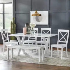 Sumner Dining Table White - Buylateral