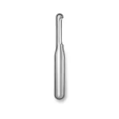Caraway Home Stainless Steel Vegetable Peeler: Silver, 7.5" Length, Hand Wash, 0.3 lbs, Single Piece