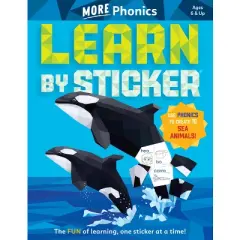Learn by Sticker: More Phonics - by  Workman Publishing (Paperback)