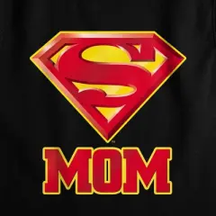 Women's Superman Super Mom Sleeveless Crop Top Tank