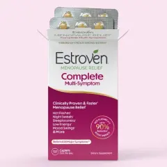 Estroven Complete Menopause Vegan Relief Caplets - 60ct