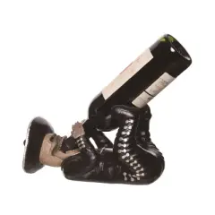 Transpac Resin 11.25 in. Multicolor Day of the Dead Wine Holder