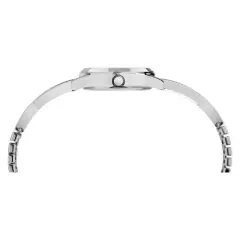 Women's Timex Stretch Bangle Watch - Silver TW2R98700JT