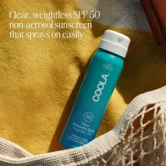 Coola Clear Sunscreen Mist - Fragrance Free - 2 fl oz - Ulta Beauty
