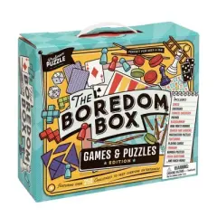 Professor Puzzle USA, Inc. The Boredom Box Games & Puzzles Set | Over 250 Activities