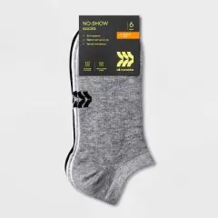 Women's Lightweight Active Mesh 6+1 Bonus Pack No Show Athletic Socks - All in Motion&trade; 4-10