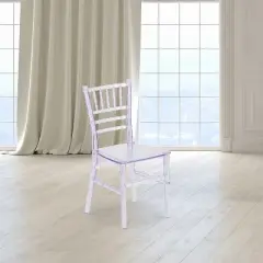Flash Furniture Child&rsquo;s Resin Party and Event Chiavari Chair for Commercial & Residential Use