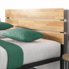 Paul Metal Platform Bed Frame Natural -ZINUS