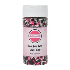 Mystic Sprinkles Punk Rock Rose Sprinkle Mix 3.3oz Bottle