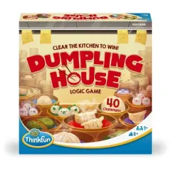 ThinkFun Dumpling House Game: Educational Creative Thinking Board Game with Pieces & Instructions