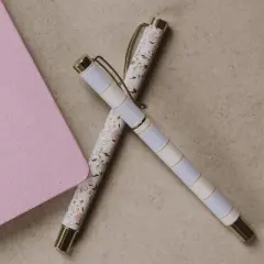 Sweet Water Decor Floral Metal Pen Set - 2 pc