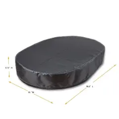 Summerset Shield Sunbed Cover Ultimate Protection for Your Outdoor Furniture 70" x 98.3" x 17.5" Mercury