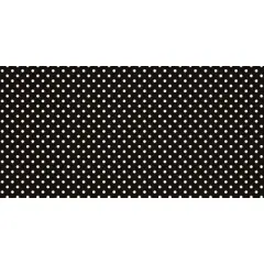 Fadeless Designs Paper Roll, Classic Dots Black and White, 48 Inches x 50 Feet