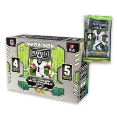 2022 Panini NFL Playbook Football Trading Card Mega Box