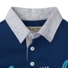 Hope & Henry Boys' Graphic Polo, Infant
