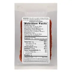 Bridgford Thick Sliced Pepperoni 5 oz  - Thick Pepperoni Slices for Pizza and Sandwiches with Zero Carb Ideal for your Keto Diets