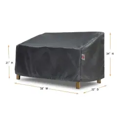 Summerset Shield Loveseat Cover Ultimate Protection for Your Outdoor Furniture Mercury