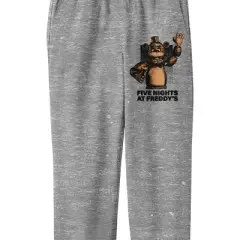 Five Nights at Freddy's Freddy Fazbear Waving Youth Athletic Heather Sweatpants